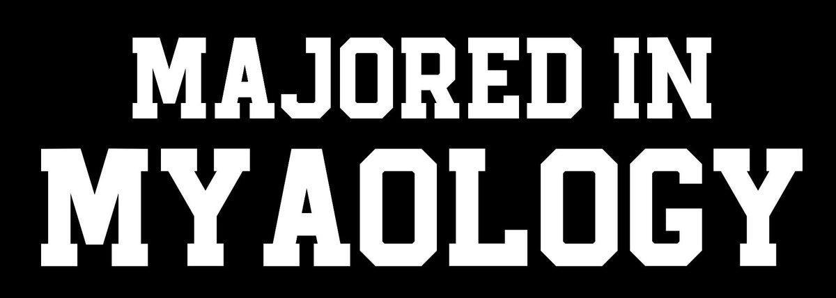 Majored in Myaology Graphic Tee