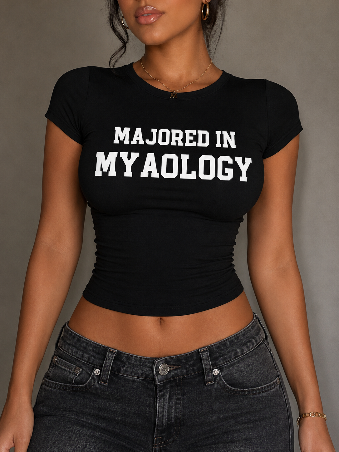 Majored in Myaology Graphic Tee